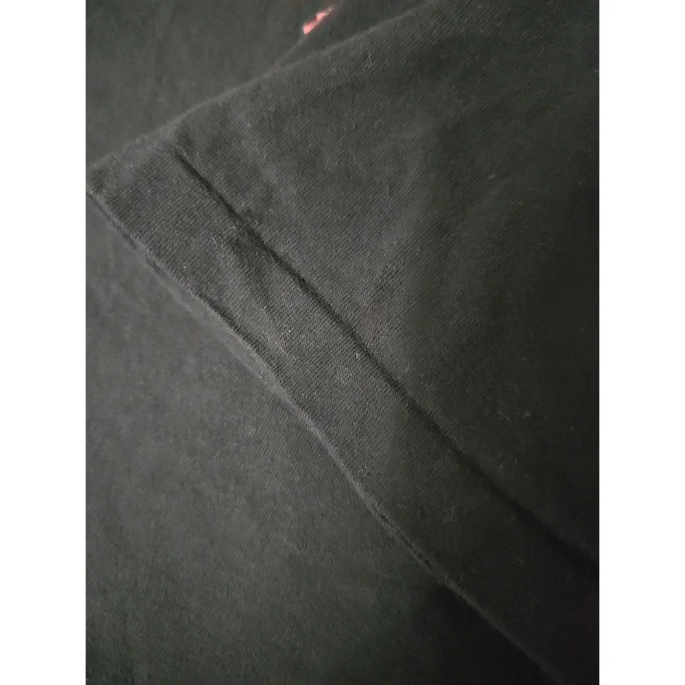 Vintage Ralph Lauren Black Mens Crew Neck Short‎ Sleeve T-Shirt Single Stitched